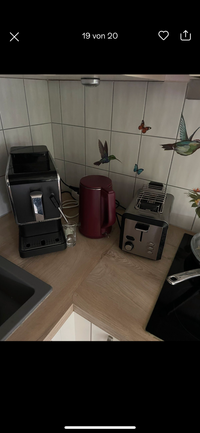 Kaffeemaschine, Wasserkocher, Toaster
